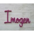Kids Wooden Name in Sweet font - 9mm x 15cm